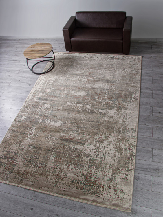 G381J2 - BEIGE / D.GREY Ковер G381J2 - BEIGE / D.GREY - Прямоугольник - коллекция ROYAL