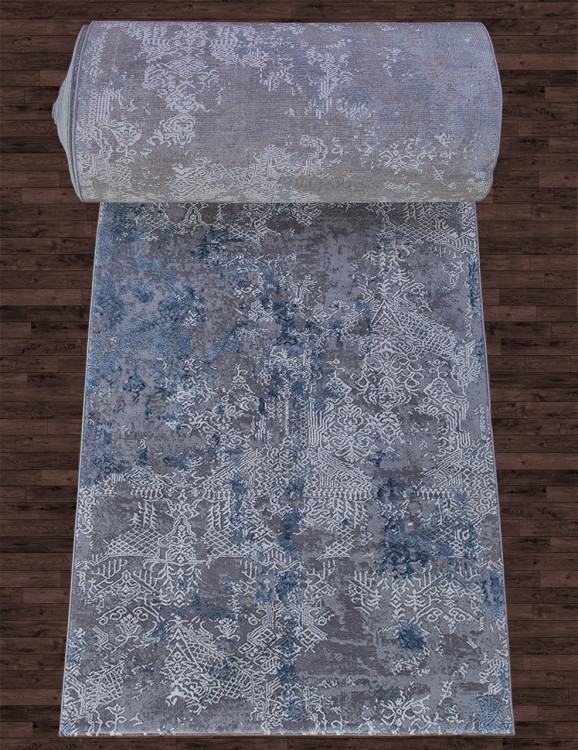03851A - BLUE / BLUE Ковровая дорожка 03851A - BLUE / BLUE - коллекция ARMINA