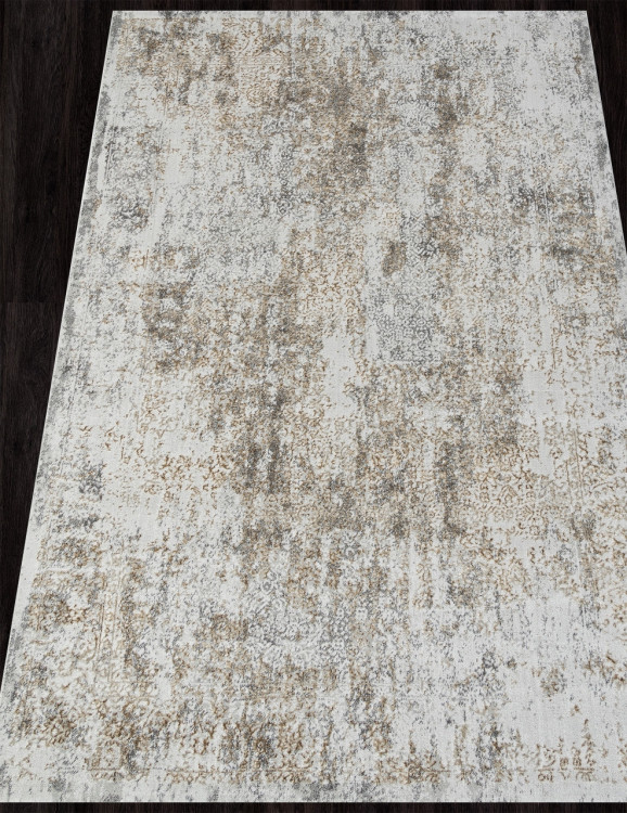 02475H - DK.BEIGE / GREY Ковер 02475H - DK.BEIGE / GREY - Прямоугольник - коллекция SAFARI