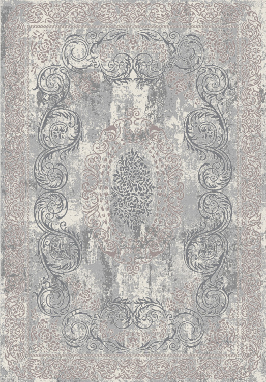Ковер F565 - GRAY - Прямоугольник - коллекция NORD