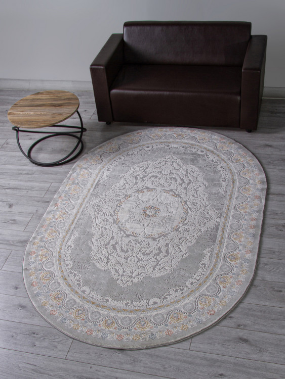 GA014N - GREY / MULTI Ковер GA014N - GREY / MULTI - Овал - коллекция ARMINA