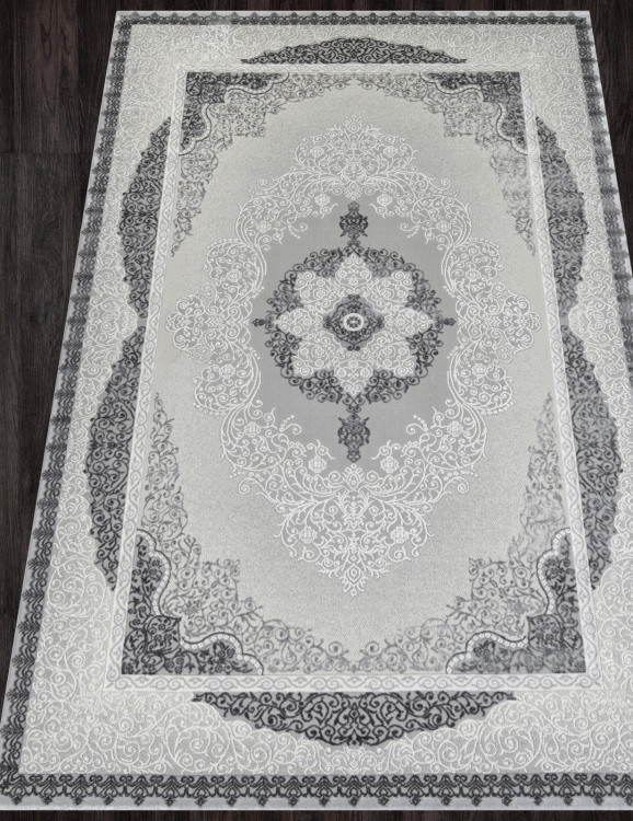 Ковер GL074G - GREY / GREY - Прямоугольник - коллекция NENSI