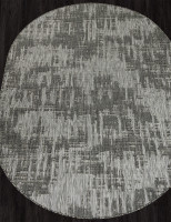 Ковер S144 - GRAY - Овал - коллекция KAIR