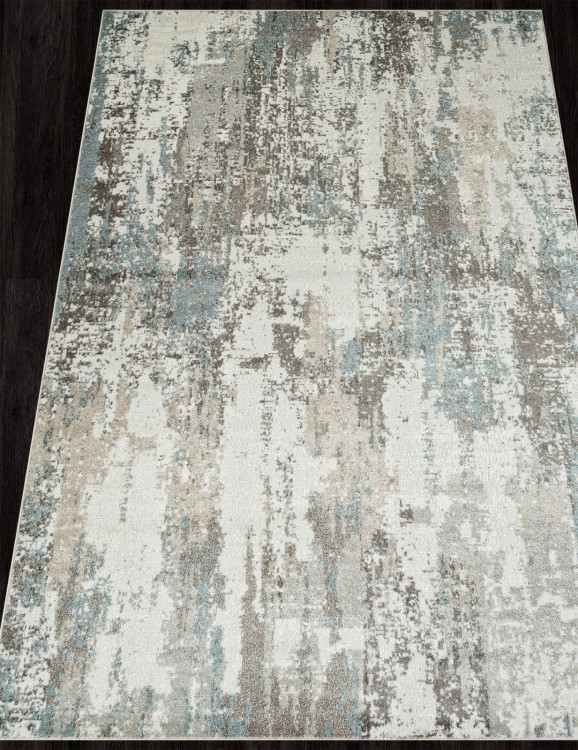 Ковер F229 - BEIGE-BLUE - Прямоугольник - коллекция NATUREL
