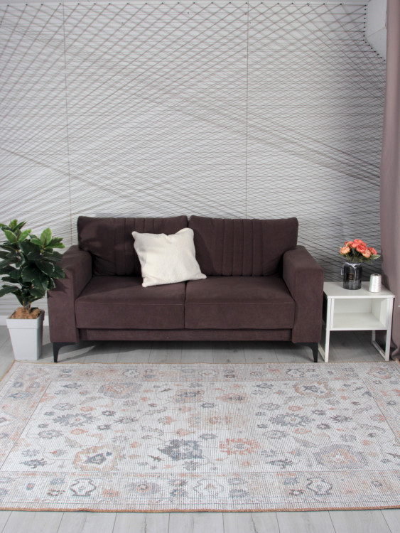 AB732A - CREAM / BEIGE Ковер AB732A - CREAM / BEIGE - Прямоугольник - коллекция LAVIN