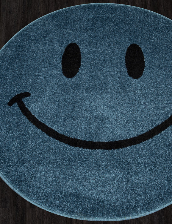 NC19 - BLUE Ковер NC19 - BLUE - Круг - коллекция SMILE 2